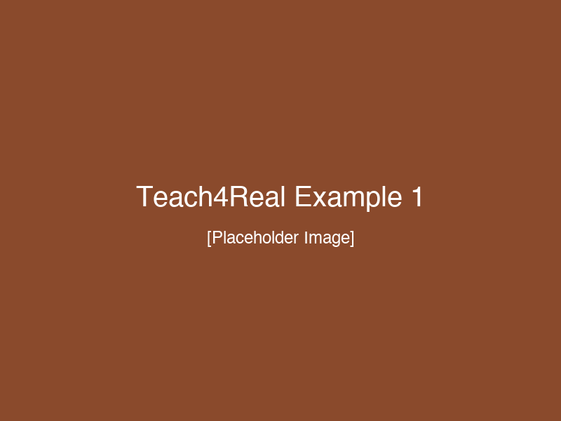 [Example] Teach4Real Archive Preview&nbsp;1